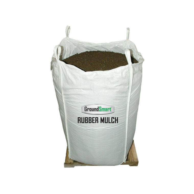 76.9 Cu. ft. Mocha Brown Rubber Mulch